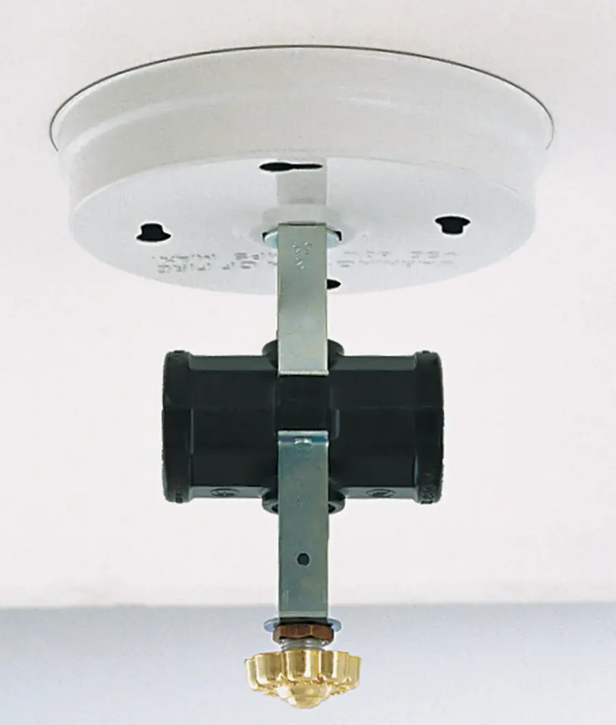 2-Light Bent Glass Fixture Holder - White Finish - 4-3/4" Diameter - 5" Height - Includes Hardware