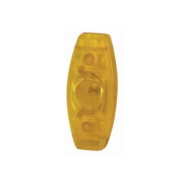 Feed Thru Rocker Switch For 18/2 SPT-2 - 3A-120V - Gold Finish