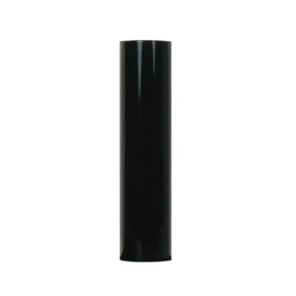 Plastic Candle Cover - Black Plastic - 13/16" Inside Diameter - 7/8" Outside Diameter - 4" Height