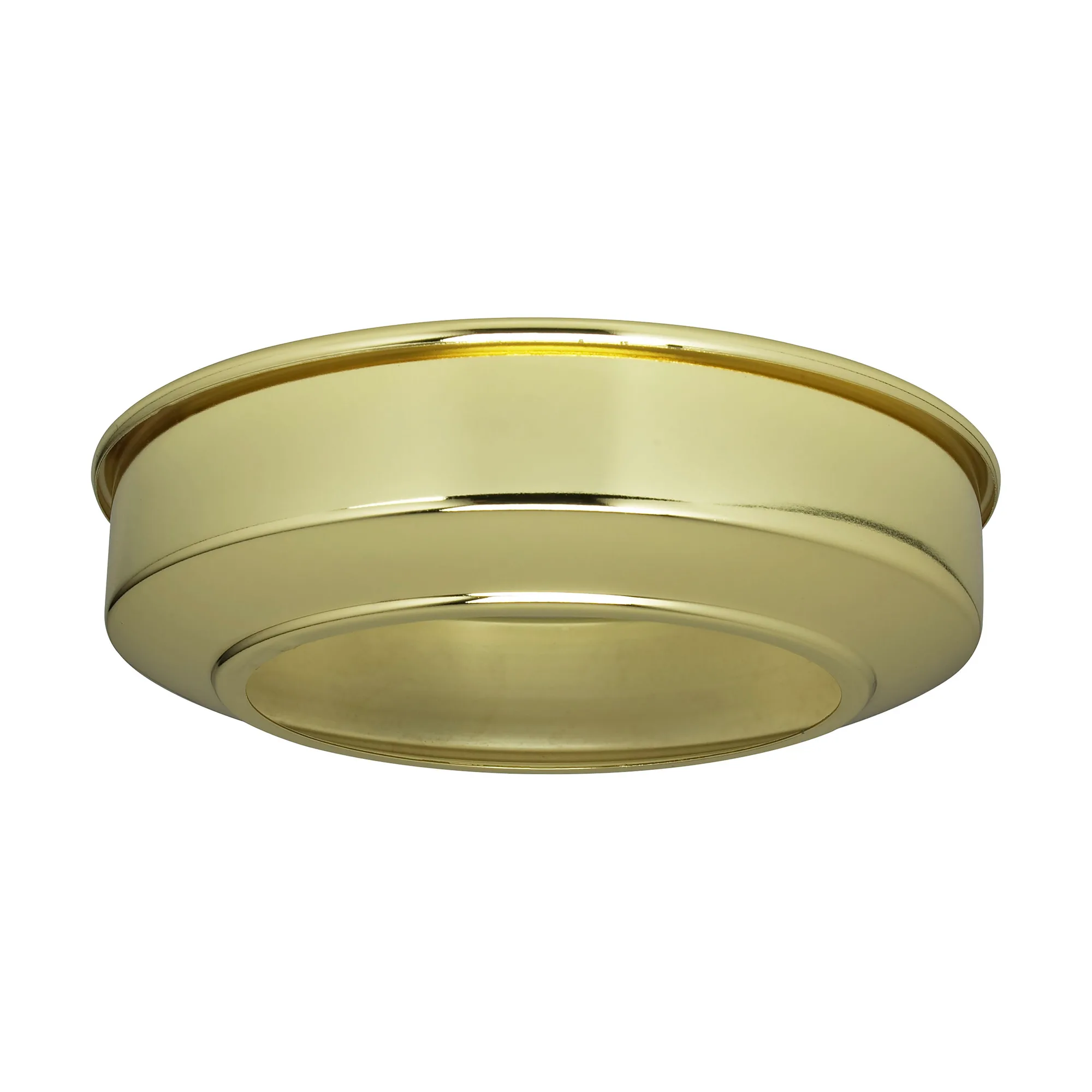 Canopy Extension - Brass Finish - 5-3/4" Diameter - Fits 5" Canopy - 1-1/2" Extension