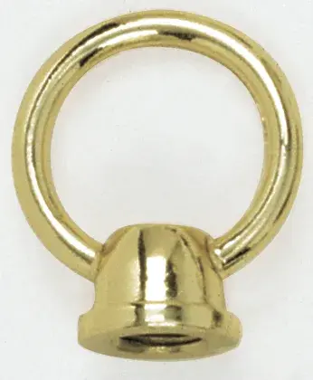 1-1/2" Female Loop - 1/8 IP With Wireway - 10lbs Max - Brass Plated