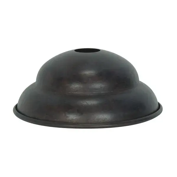 Old Bronze Finish w/Matching Screw Collar Loop Diameter 5-1/2" Center Hole 11/16" Height 2-1/4"