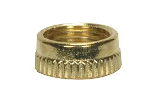 Knurled Nut For Switches - Brass For Rotary And Push