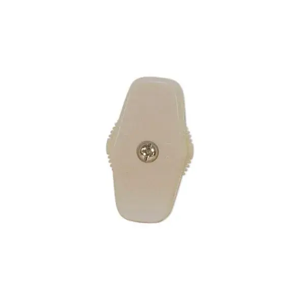 On-Off Cord Switch For 18/2 SPT-1 - 6A-125V, 3A-250V, 3A-120V, 3A-120V - Ivory Finish