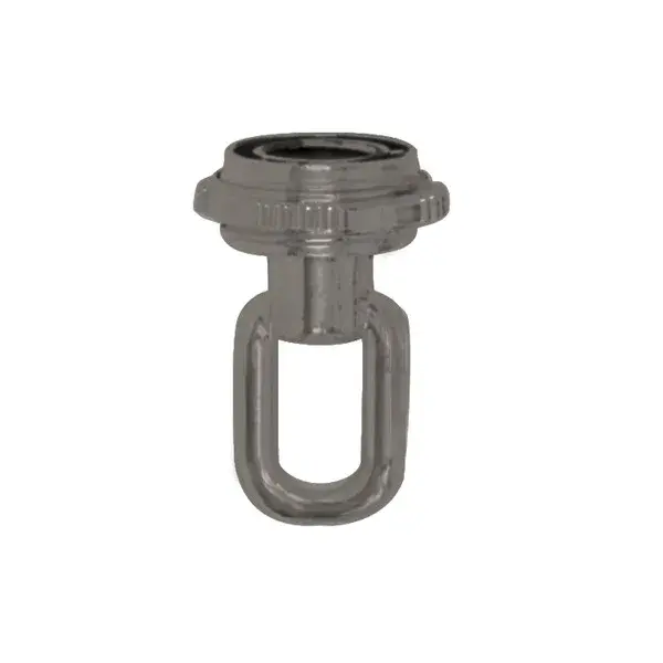 1/4 IP Screw Collar Loop With Ring - 25lbs Max - Unfinished