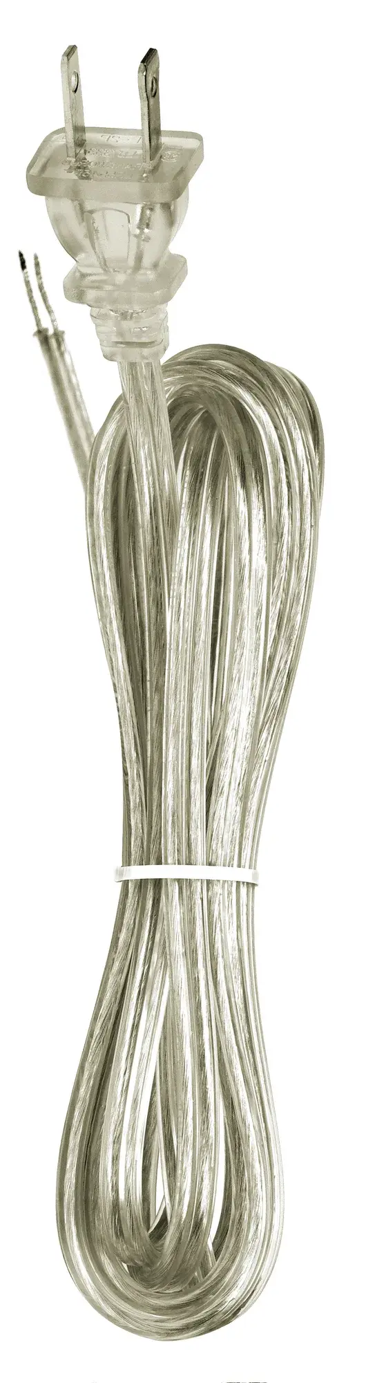 10 Foot Cord Set - Silver Finish - Full Tinned - Hanked
