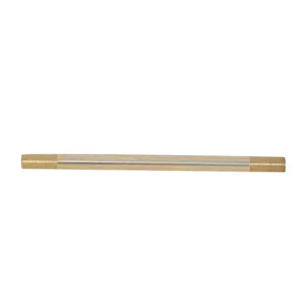 Steel Pipe - 1/8 IP - 10" Length - 3/4" Threaded On Both Ends