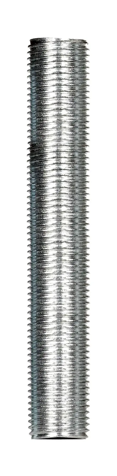 1/8 IP Steel Nipple - Zinc Plated - 2-1/2" Length - 3/8" Wide