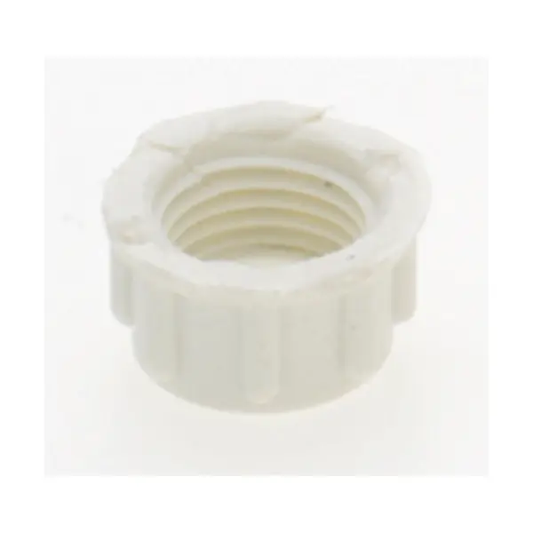 Plastic Bushing - 1/8 IP Female - White Finish