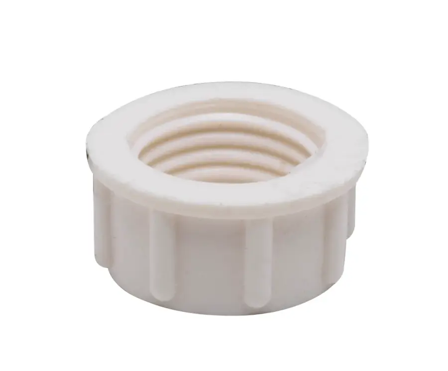 Plastic Bushing - 1/8 IP Female - White Finish - Image 2