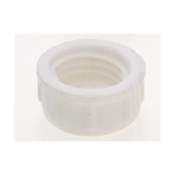 Plastic Bushing - 1/4 IP Female - White Finish