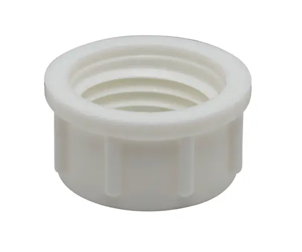 Plastic Bushing - 1/4 IP Female - White Finish - alternate view
