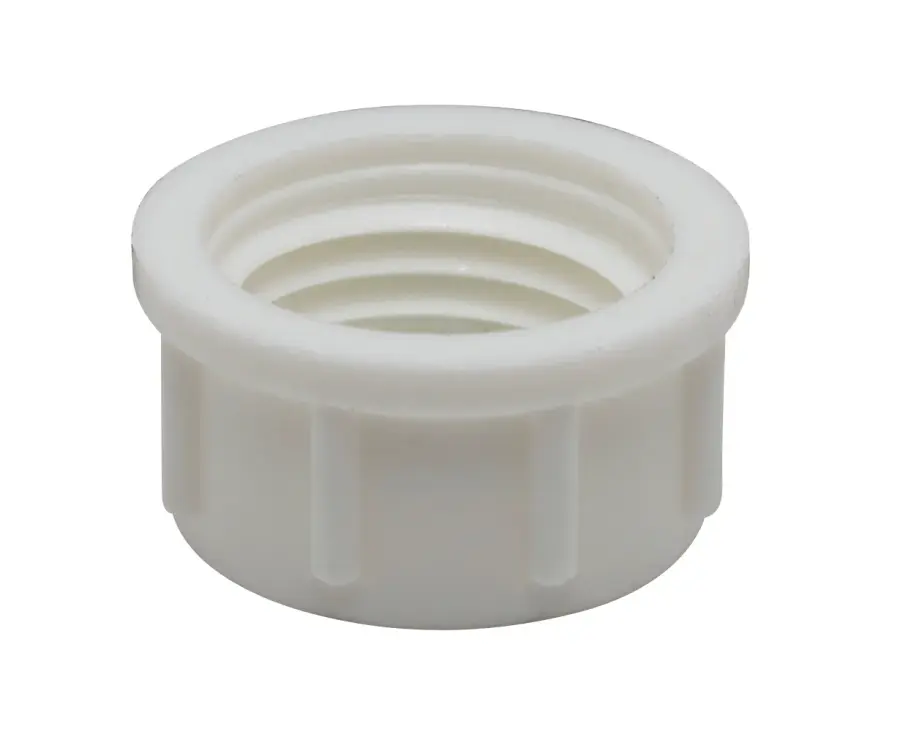 Plastic Bushing - 1/4 IP Female - White Finish - Image 2
