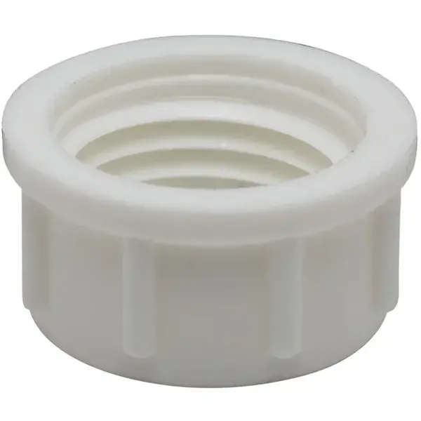 Plastic Bushing - 1/4 IP Female - White Finish - Image 3