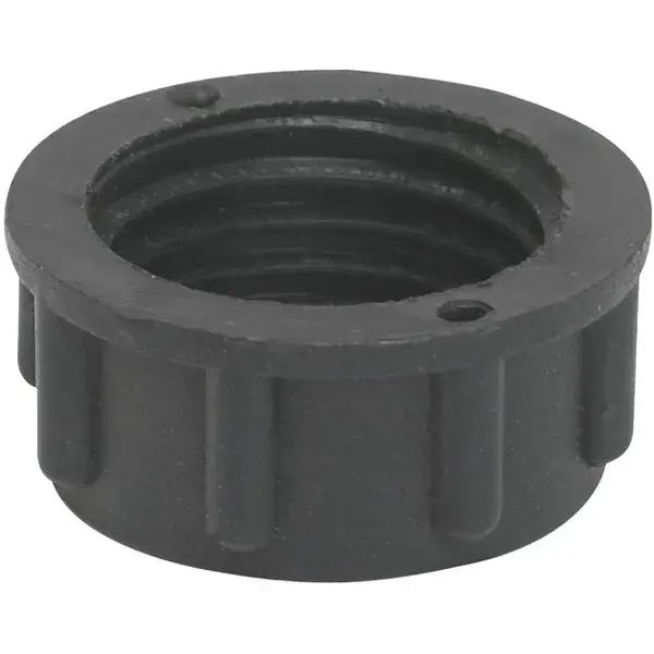 Plastic Bushing - 1/4 IP Female - Black Finish - Image 3