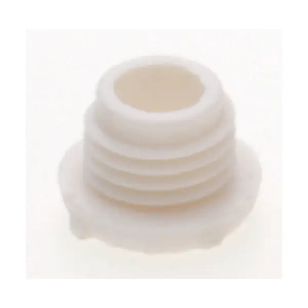 Plastic Bushing - 1/4 IP Male - White Finish