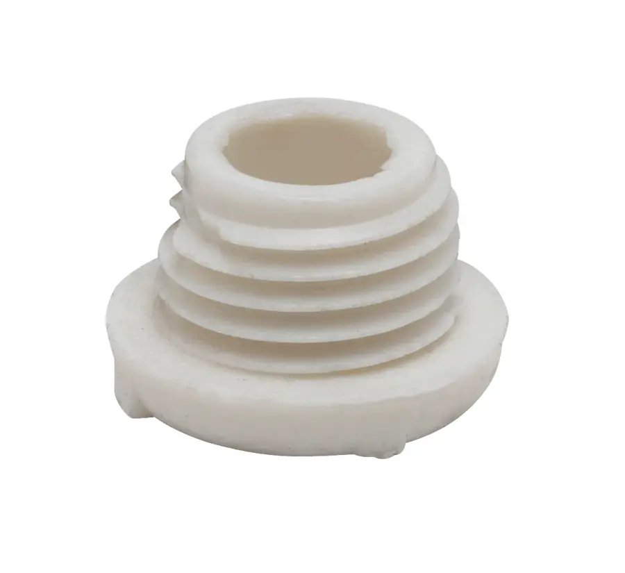 Plastic Bushing - 1/4 IP Male - White Finish - Image 2
