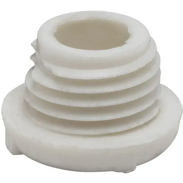 Plastic Bushing - 1/4 IP Male - White Finish - Image 3