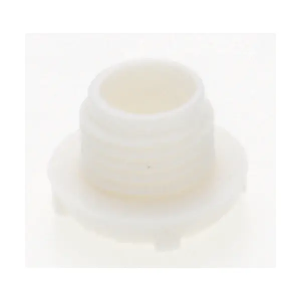 Plastic Bushing - 1/8 IP Male - White Finish
