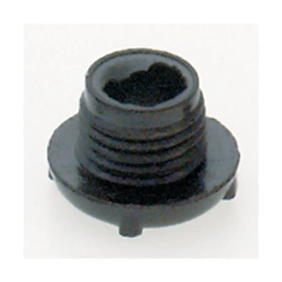 Plastic Bushing - 1/8 IP Male - Black Finish - Image 1