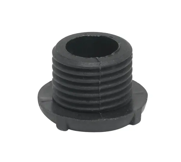 Plastic Bushing - 1/8 IP Male - Black Finish - alternate view