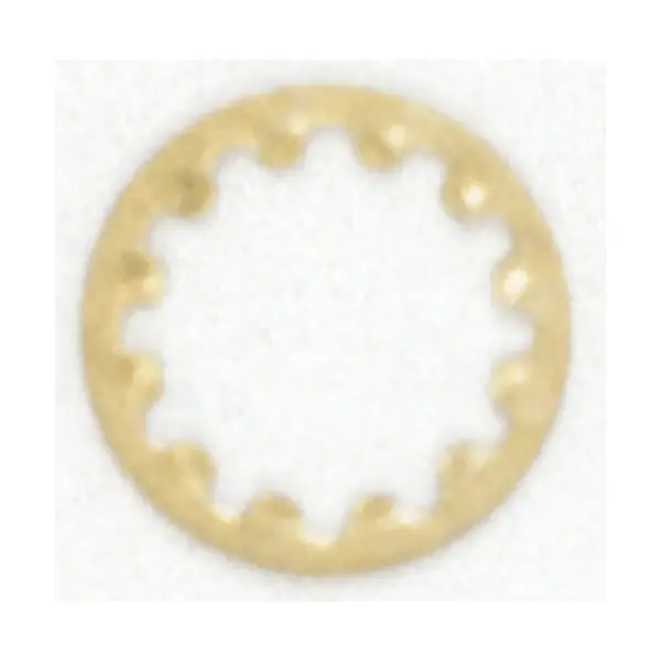 Toothwasher - 1/8 IP Slip - Brass Plated Finish