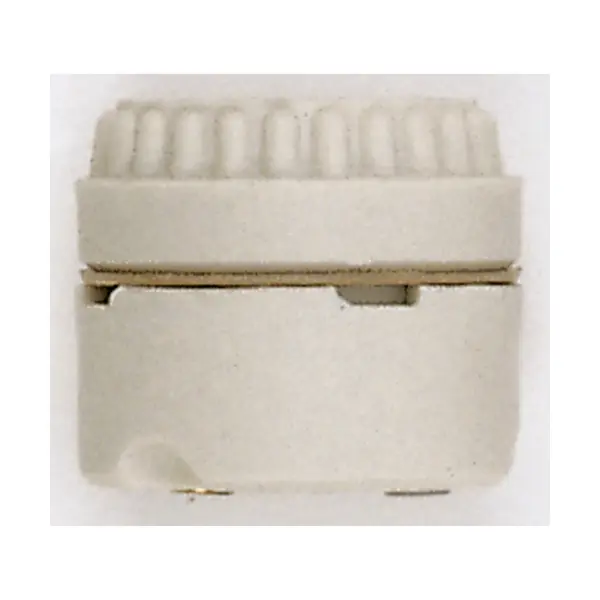 Two Piece Medium Base Porcelain Sign Receptacle - Screw Terminals - 1-1/2" Height - 1-3/4" Diameter - 660W - 250V