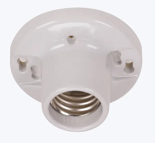 Keyless Porcelain Mogul Base Lamp Holder