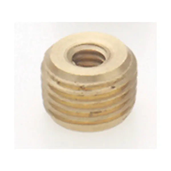 Brass Reducing Bushing - Unfinished - 1/8 M x 1/4-27 F
