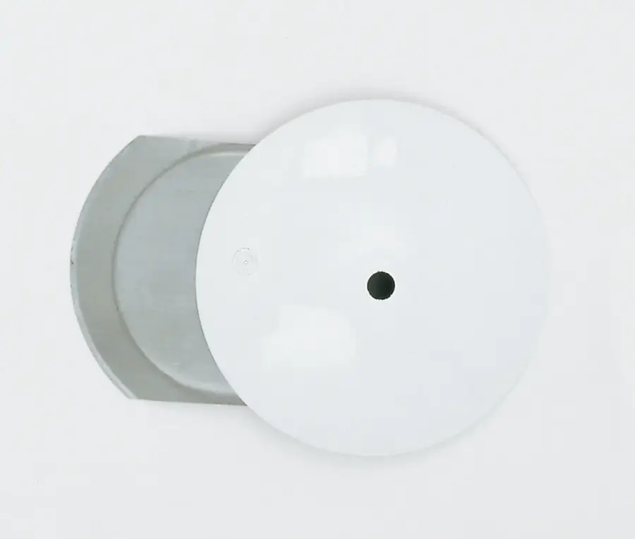 4" Neckless Ball Holder With Insert - White