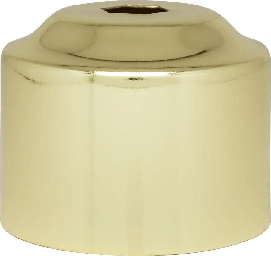 1-5/8" Fitter - Vacuum Brass Finish