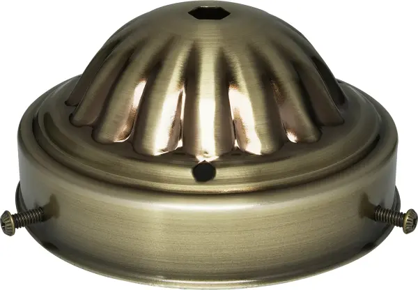 4" Fitter - Antique Brass Finish