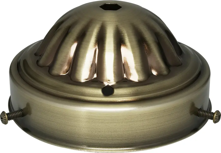 4" Fitter - Antique Brass Finish