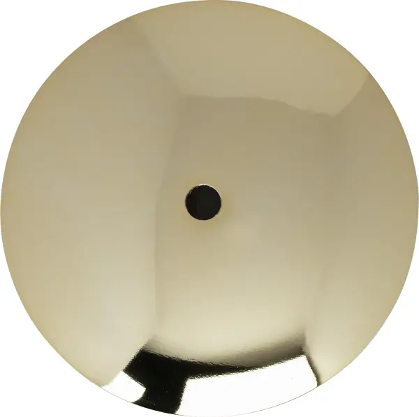 4" Neckless Ball Holder With Insert - Brass Finish