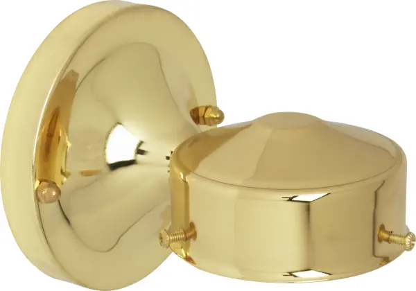 3-1/4" Wired Wall Bracket - Brass Finish - Includes Hardware - 60W Max