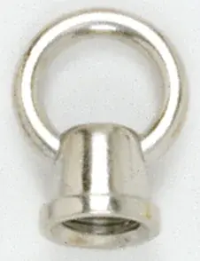 1" Female Loops - 1/8 IP With Wireway - 10lbs Max - Chrome Finish