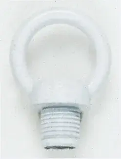 1" Male Loops - 1/8 IP With Wireway - 10lbs Max - White Finish