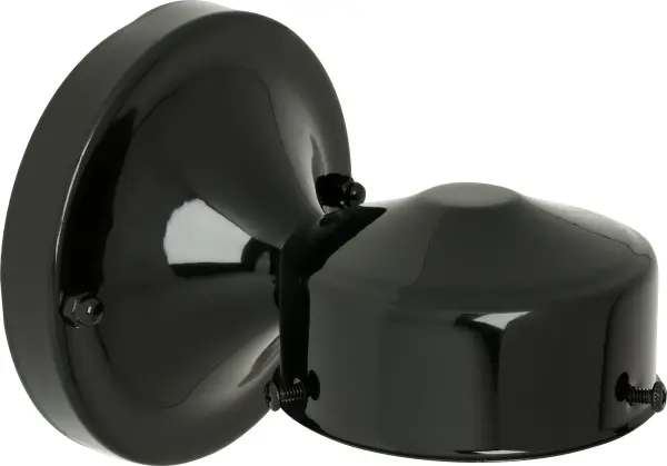 3-1/4" Wired Wall Bracket - Black Finish - Includes Hardware - 60W Max