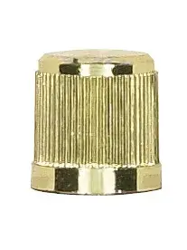 Plastic Dimmer Knob - Gold Finish