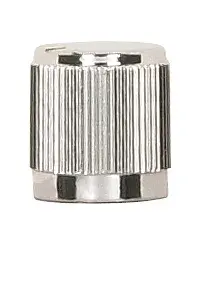 Plastic Dimmer Knob - Chrome Finish