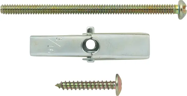 Die Cast Revolving Swivel Hooks - Brass Plated Finish - Kit Contains 1 Hook And Hardware - alternate view