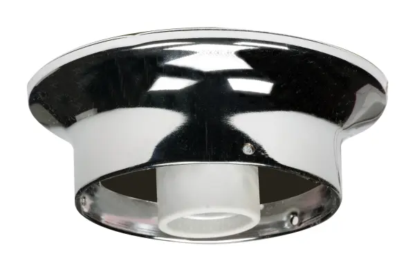 3-1/4" Wired Holder - Chrome Finish - Includes Hardware - 60W Max