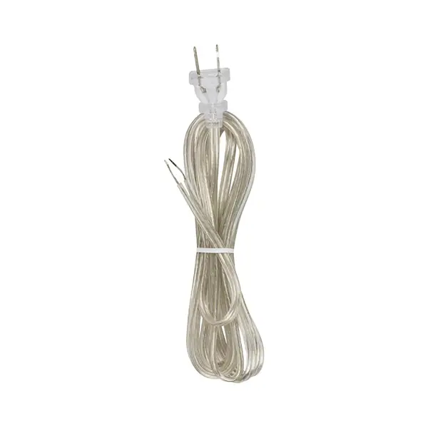 18/2 SPT-2-105C All Cord Sets - Molded Plug - Tinned Tips 3/4in. Strip with 2in. Slit 36in. Hank - 200 Ctn 8 Ft.