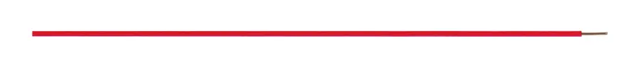 Lighting Bulk Wire - 18/1 Solid 105C AWM TFN-PVC - Nylon - 500 Foot/Spool - Red