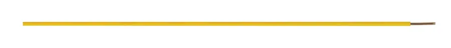 Lighting Bulk Wire - 18/1 Solid 105C AWM TFN-PVC - Nylon - 500 Foot/Spool - Yellow