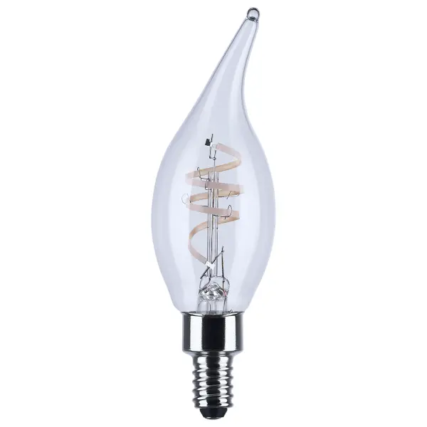 SATCO NUVO's Reminiscent lamps offer the traditional look of tungsten filament bulbs with the energy savings of LED technology. The gray filaments provide a clean aesthetic, blending in with many current fixture and decor trends. With brilliant, clear glass and a color rendering index over 90, these 2700K and 3000K lamps ensure color accuracy while emitting a warm light to enhance the ambiance of living spaces, restaurants, hotels and more.