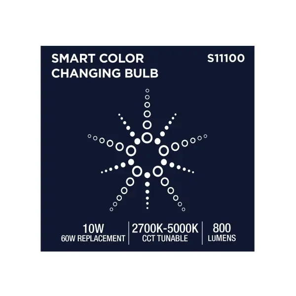 Starfish - 10 Watt LED A19 - 2700K-5000K RGBTW - Medium Base - 120 Volt - Image 23