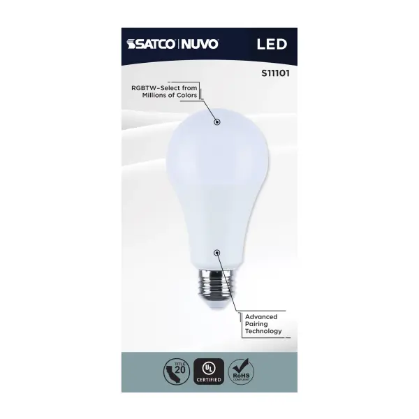 Starfish - 13 Watt LED A21 - 2700K-5000K RGBTW - Medium Base - 120 Volt - Image 20