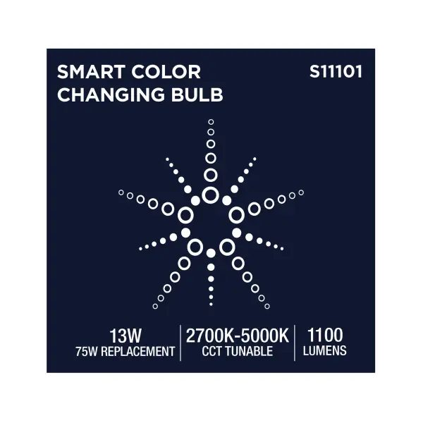 Starfish - 13 Watt LED A21 - 2700K-5000K RGBTW - Medium Base - 120 Volt - Image 22