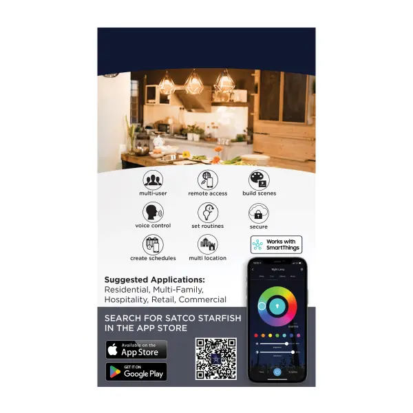 Starfish - 10 Watt LED G25 - 2700K-5000K RGBTW - Medium Base - 120 Volt - Image 22